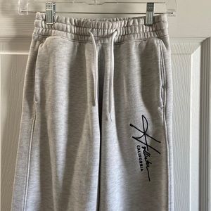 Grey xxs hollister sweatpants